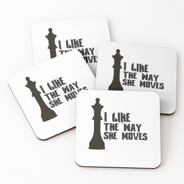 Item preview, I Like The Way She Moves. Chess Queen. designed and sold by luvmhykdesigns.