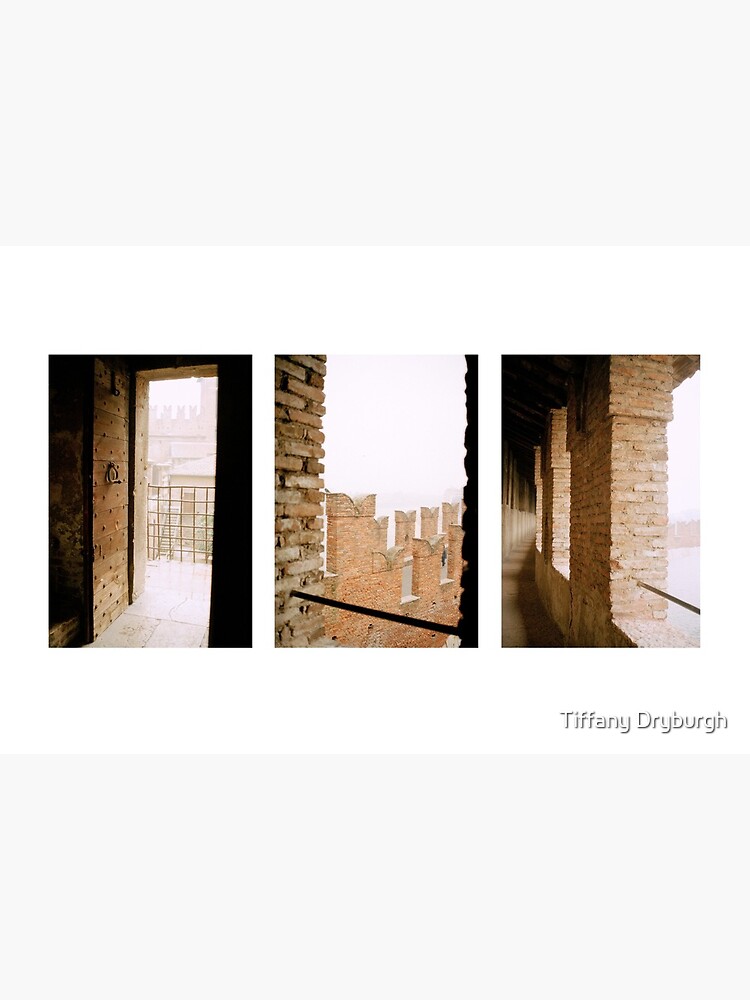 Artwork view, Castelvecchio, Verona designed and sold by Tiffany Dryburgh