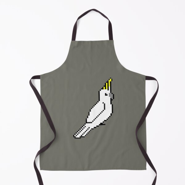 Item preview, Pixel Art Sulphur Crested Cockatoo designed and sold by Sauropsida.
