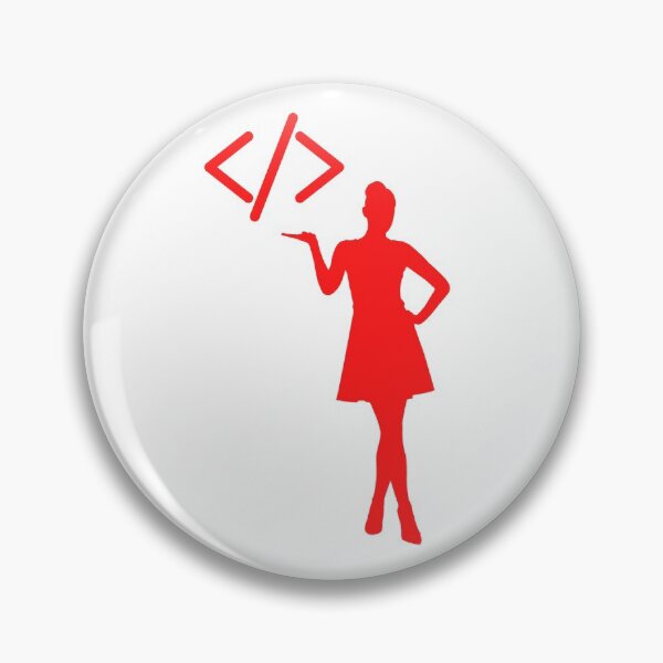 Item preview, Coding lady Red designed and sold by Qandy.