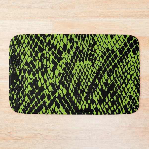 Item preview, Yellow Green and Black Snakeskin Design designed and sold by DesignFantazia.