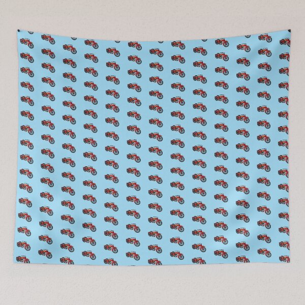 Item preview, Red Antique Motorcycles blue designed and sold by JaymieMetz.