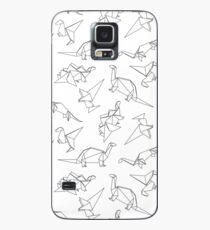 Funda/vinilo para Samsung Galaxy Dinosaurios de origami
