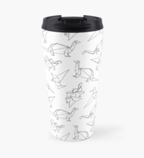 Origami-Dinosaurier Thermobecher