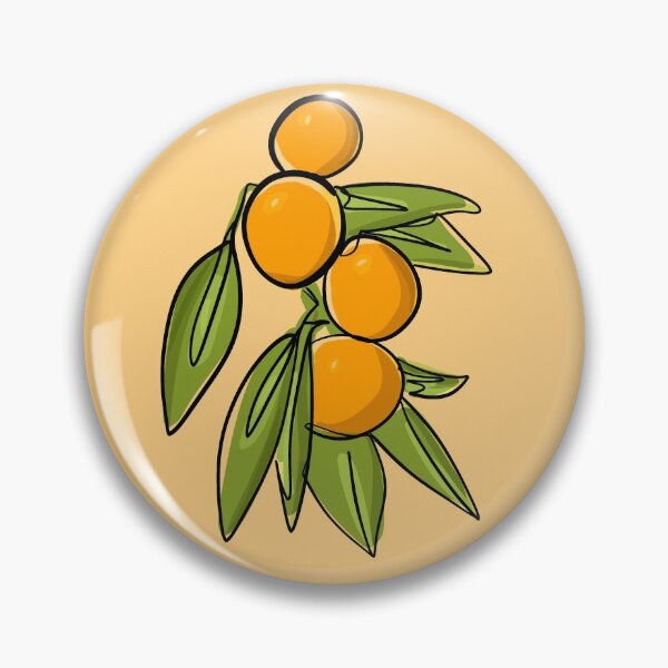 Item preview, Orange spring minimalist designed and sold by willowsbunnies.