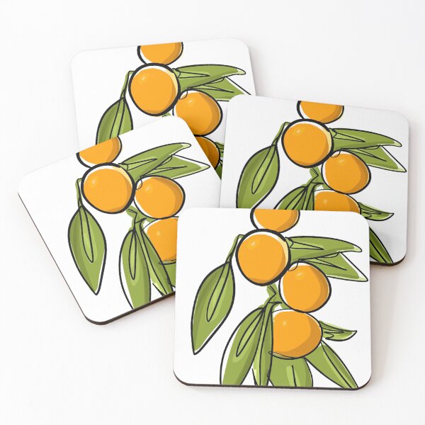Item preview, Orange spring minimalist designed and sold by willowsbunnies.