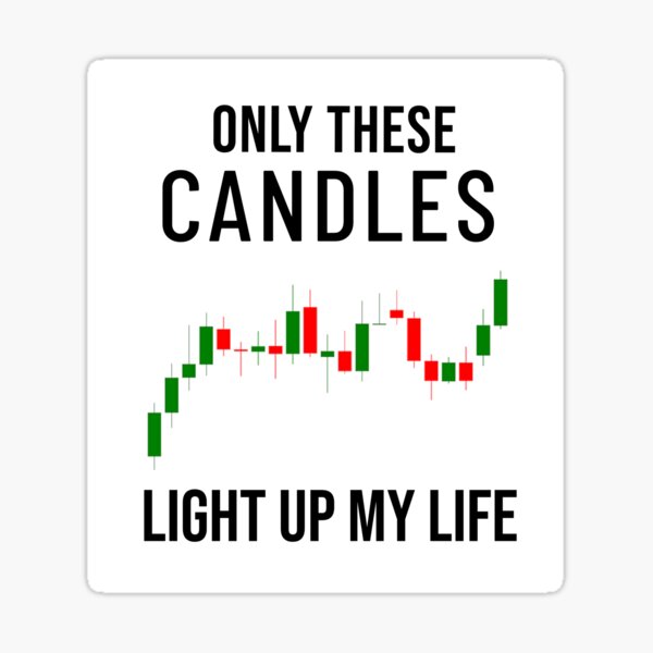 candles cartoon crypto