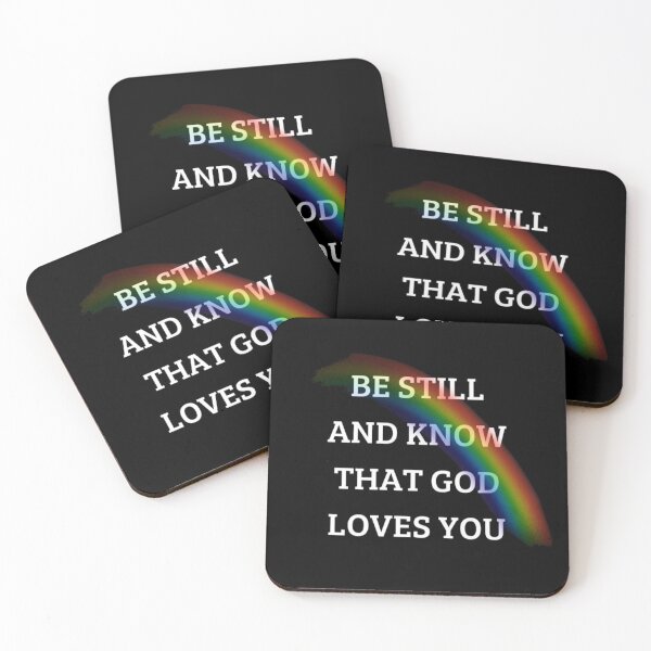 Item preview, Be Still, God Loves You designed and sold by doodle3Dandy.