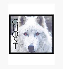 GHOST Photographic Print