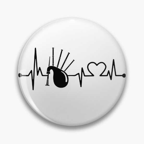 Item preview, Bagpipe Heartbeat designed and sold by bestteez.