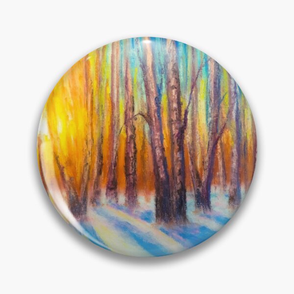 Item preview, Sunset in the woods designed and sold by Red Witch Art.
