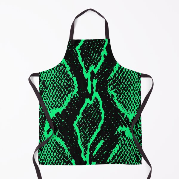 Item preview, Spring Green and Black Python Skin Design designed and sold by DesignFantazia.