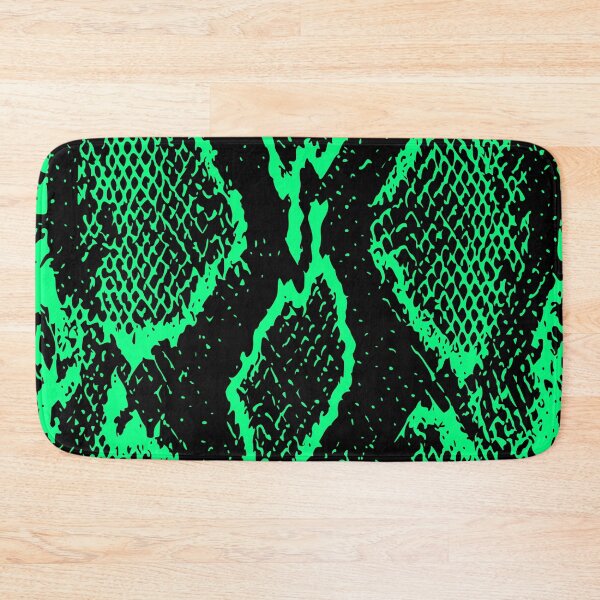 Item preview, Spring Green and Black Python Skin Design designed and sold by DesignFantazia.