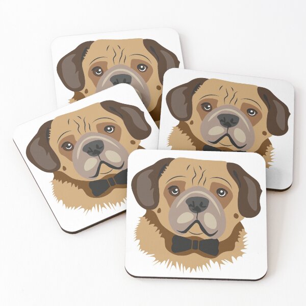 Item preview, Banjo the Pug Dog Natural designed and sold by Ro Windust.