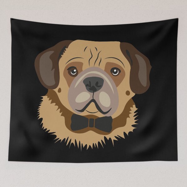 Item preview, Banjo the Pug Dog Natural designed and sold by Ro Windust.