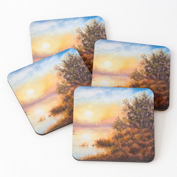 Item preview, Tranquil sunrise designed and sold by Red Witch Art.