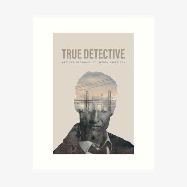 True Detective Season 1 Poster Art Print