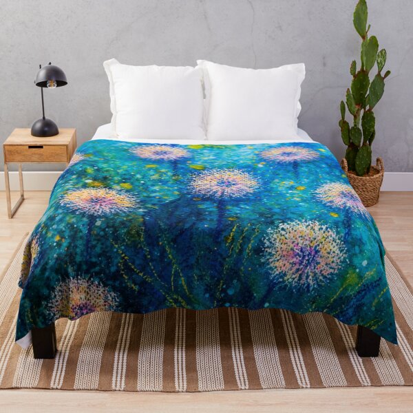 Item preview, Dandelion field designed and sold by Red Witch Art.
