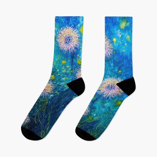 Item preview, Dandelion field designed and sold by Red Witch Art.