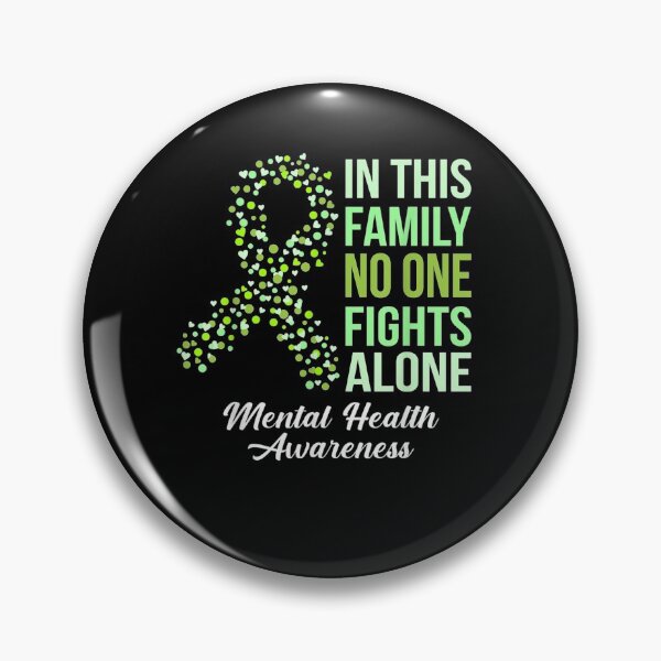 Item preview, Family Support Mental Health Matters Awareness Ribbon  designed and sold by saigeorion.