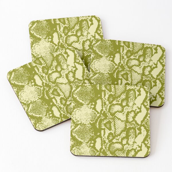 Item preview, Olive and Palegoldenrod Python Skin Design designed and sold by DesignFantazia.