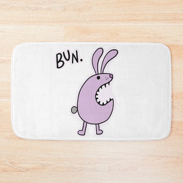 Item preview, Smiling Bunny  designed and sold by QuirkyDooodles.
