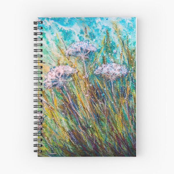 Item preview, Wild flowers field designed and sold by Red Witch Art.