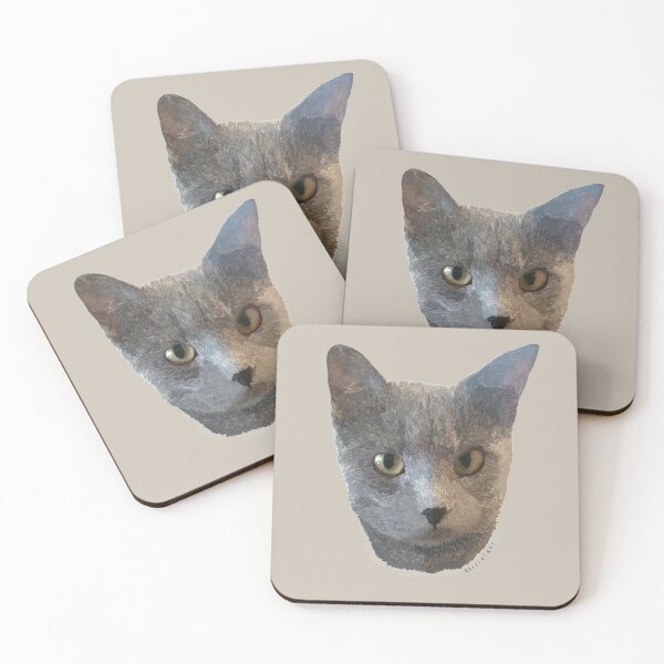 Item preview, Dark Gray Kitten designed and sold by buzzcutart.
