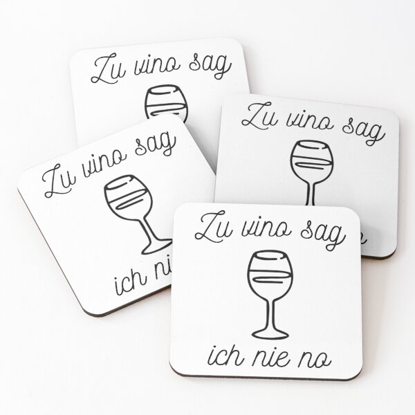 Item preview, Zu vino sag ich nie no designed and sold by HTS.
