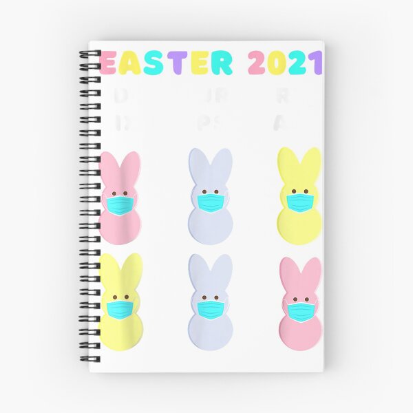 Item preview, Funny Easter Bunny Peeps Face Mask Quarantine 2021  designed and sold by mylahKristian.
