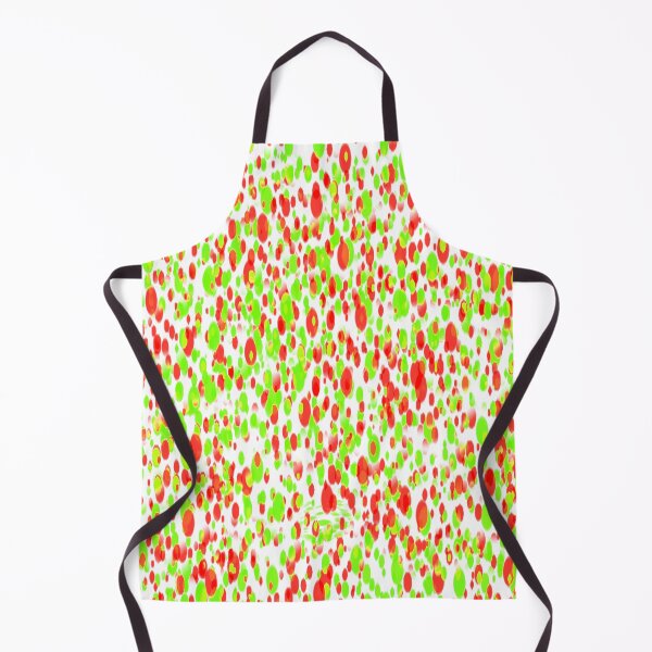 Item preview, little dots pattern green and red color (white background) designed and sold by riceayoj.