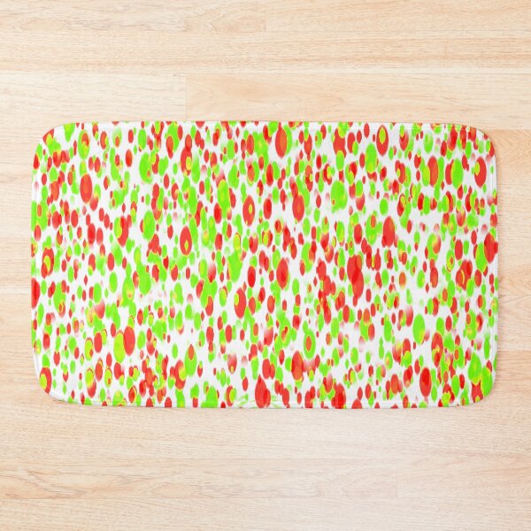 Item preview, little dots pattern green and red color (white background) designed and sold by riceayoj.