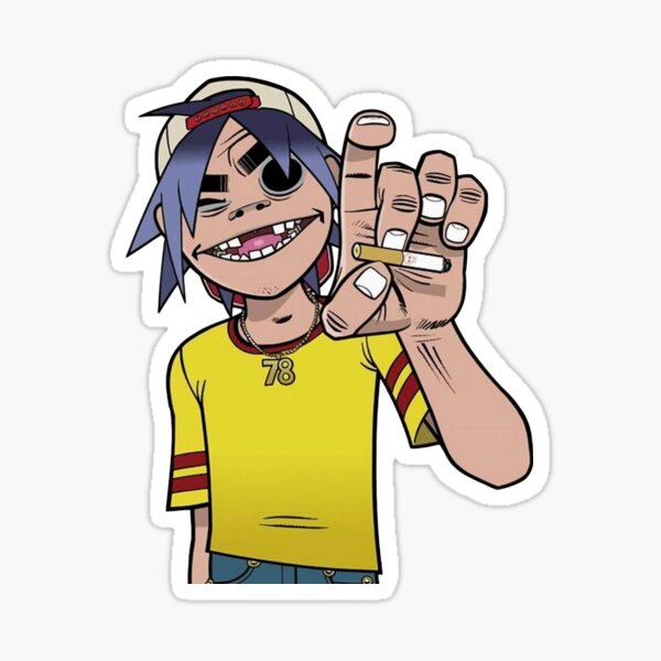 Gorillaz Sticker
