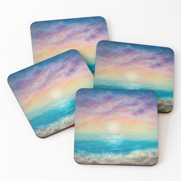 Item preview, Ocean sunrise designed and sold by Red Witch Art.