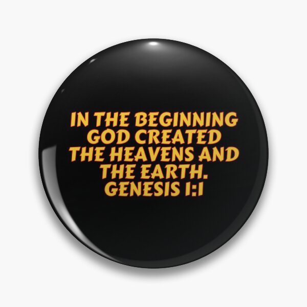 Item preview, Bible Verse Genesis 1:1 designed and sold by Prayingwarrior.