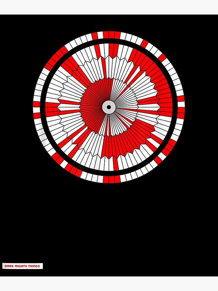 "Dare Mighty Things Mars Rover Perseverance Parachute Code " Poster by