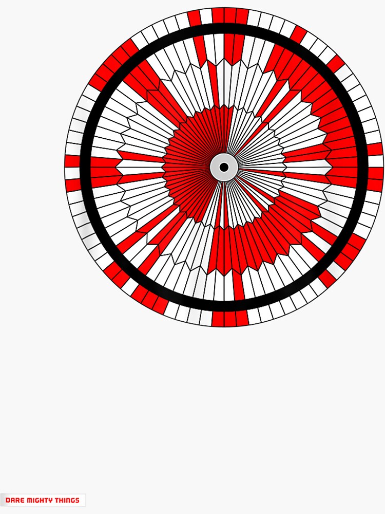 "Dare Mighty Things Mars Rover Perseverance Parachute Code " Sticker by