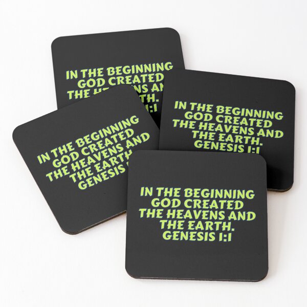 Item preview, Bible Verse Genesis 1:1 designed and sold by Prayingwarrior.