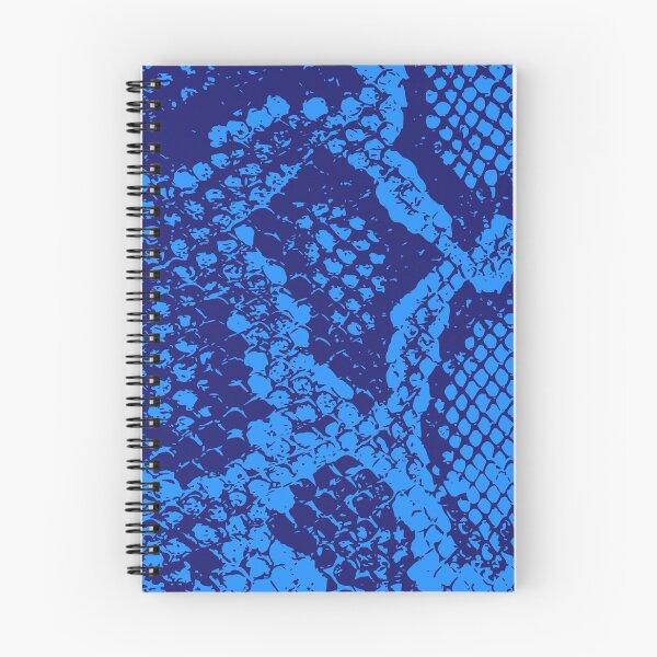 Item preview, Midnight Blue and Dodgerblue Python Skin Design designed and sold by DesignFantazia.