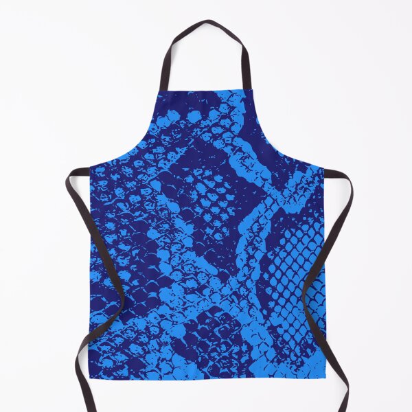 Item preview, Midnight Blue and Dodgerblue Python Skin Design designed and sold by DesignFantazia.