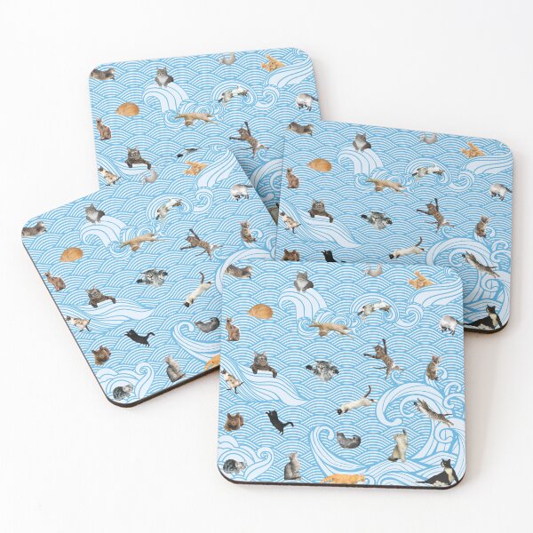 Item preview, Cat Waves designed and sold by WonderFlux.