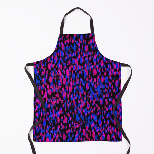 Item preview, little dots pattern pink and blue color (black background) designed and sold by riceayoj.