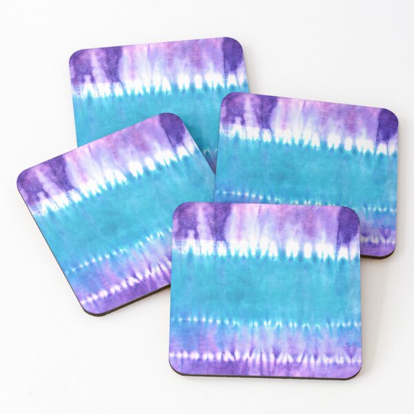 Item preview, Purple and Blue Bold Tie-Dye Stripes designed and sold by Carolina Diaz.