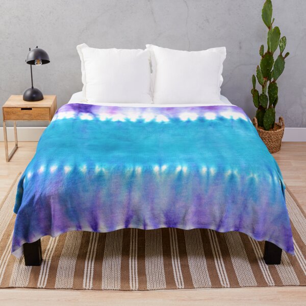 Item preview, Purple and Blue Bold Tie-Dye Stripes designed and sold by Carolina Diaz.