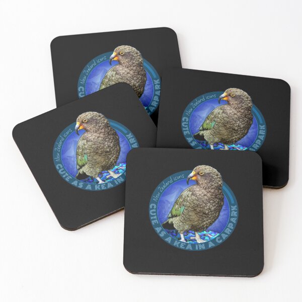 Item preview, CUTE AS A KEA NEW ZEALAND  designed and sold by Madjack Tees Kiwi SuperStore.