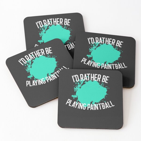 Item preview, I'd Rather Be Playing Paintball Paintball Gift designed and sold by EricJP.