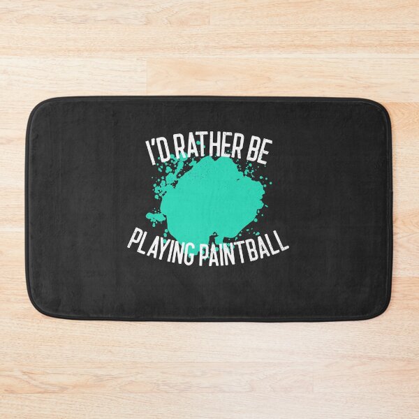 Item preview, I'd Rather Be Playing Paintball Paintball Gift designed and sold by EricJP.