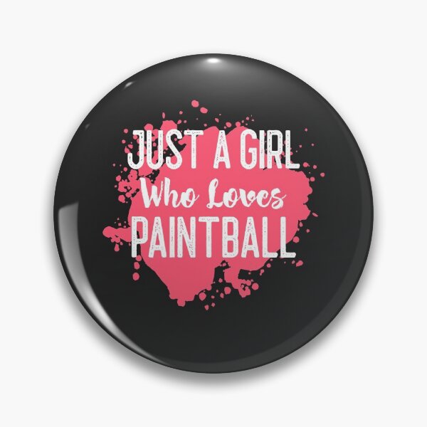 Item preview, Just A Girl Who Loves Paintball Paintball Gift designed and sold by EricJP.