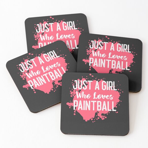Item preview, Just A Girl Who Loves Paintball Paintball Gift designed and sold by EricJP.