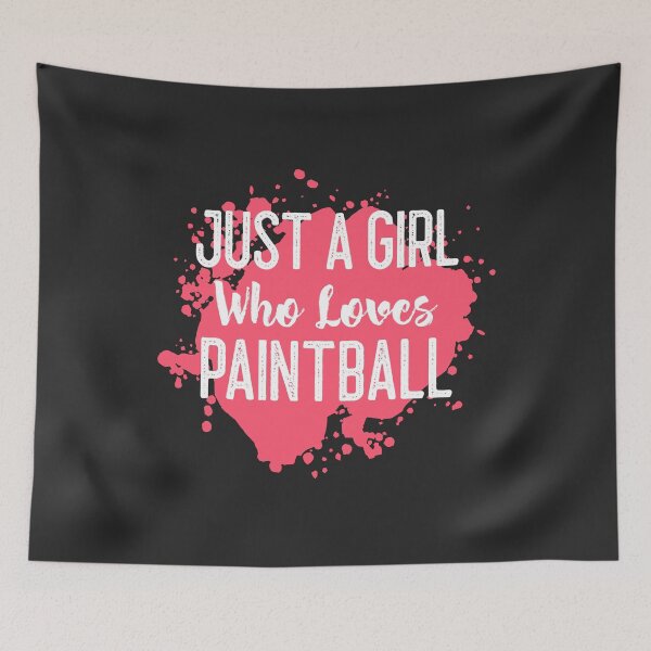 Item preview, Just A Girl Who Loves Paintball Paintball Gift designed and sold by EricJP.